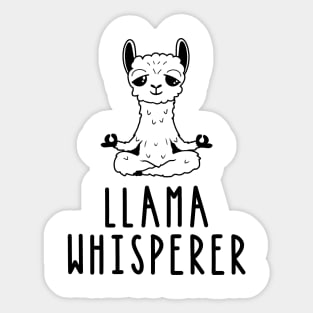 Llama Whisperer Sticker